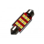 Светодиодная автолампа T10 39mm 9pcs 2,5W 12V